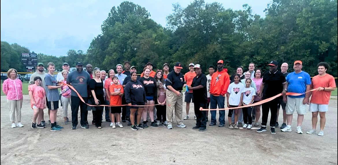 Students, staff, and community members at a school event